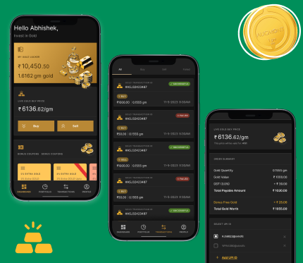 Goldchunk Investments mobile view